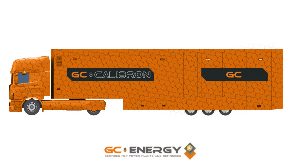 GC KALIBORN – Oklejanie ciężarówki