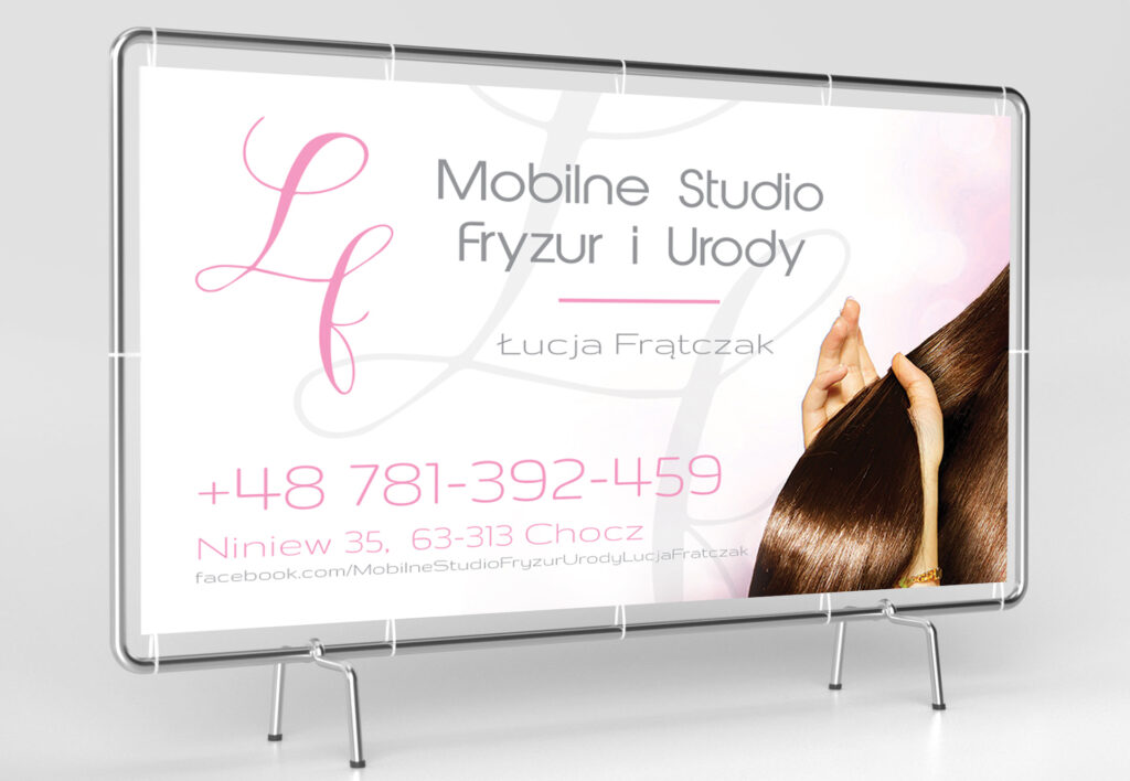 MOBILE STUDIO FRYZUR I URODY – Oprawa wizualna