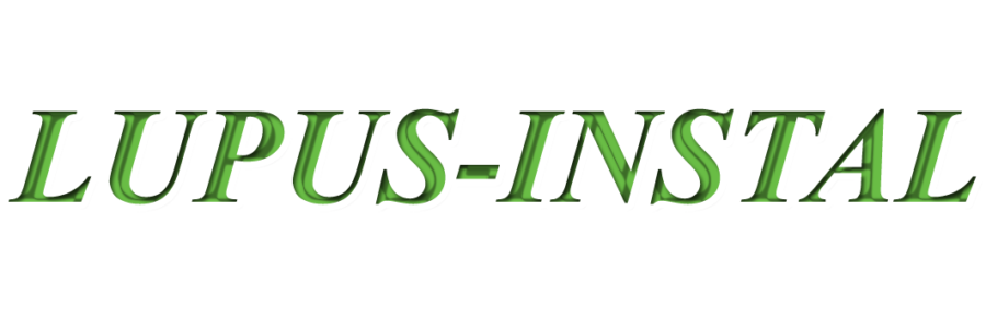 LUPUS – INSTAL – Logo i Wizytówki