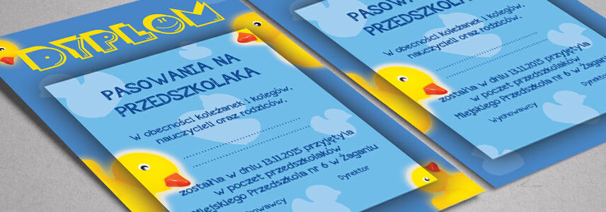 Dyplom Kaczki – Plakat